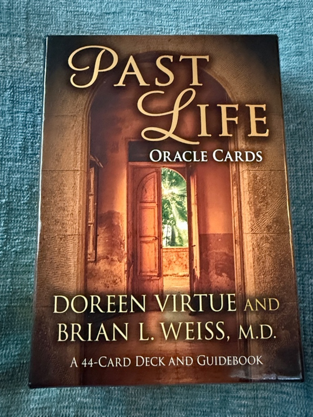 Past Life Oracle Cards Doreen Virtue Brian Weiss Guidebook & 44 Card Deck Tarot